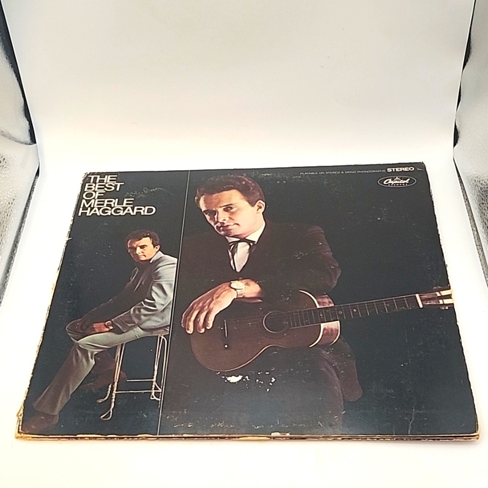 Vintage 1968 The Best Of Merle Haggard Capital Records SKAO2851 LP Vinyl Record